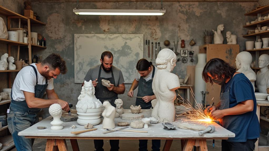 diverse techniques and styles