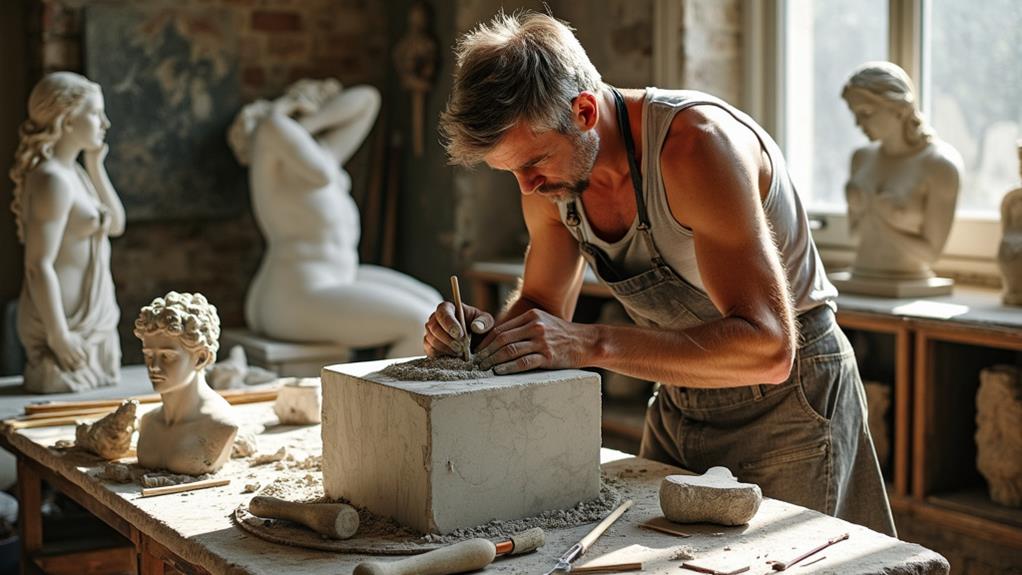 sculptor s role defined clearly