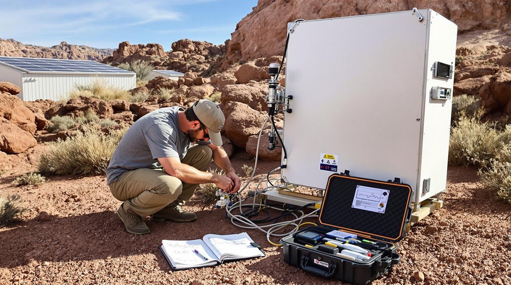 field work and necessary equipment