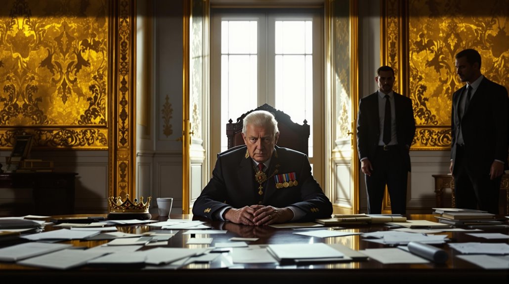 secretive influential figures wielding authority