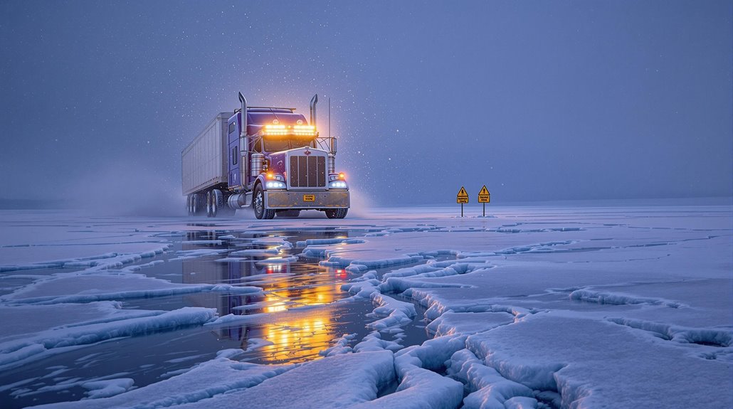 perilous arctic trucking profession