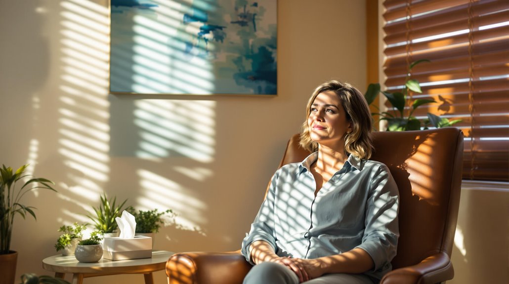 counselor supporting mental well being