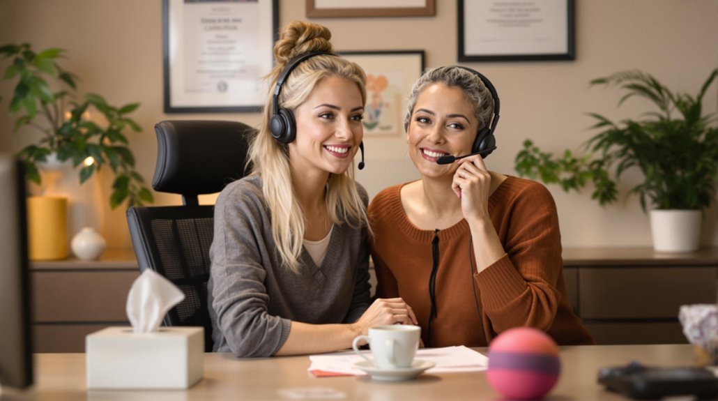 provides mental health support