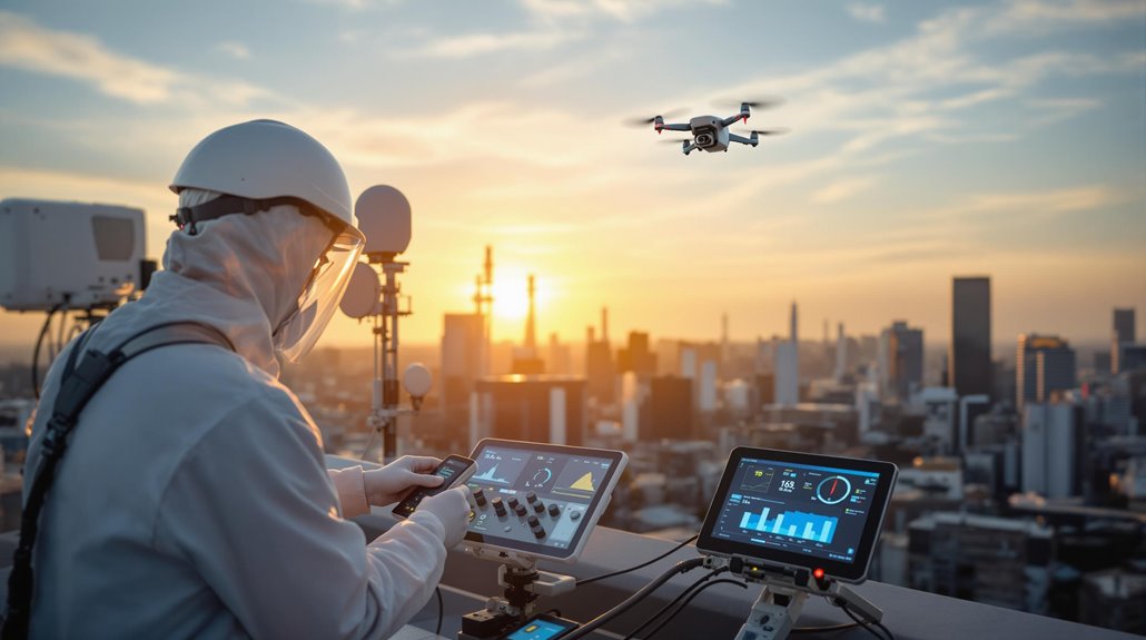 respiratory environmental monitoring system