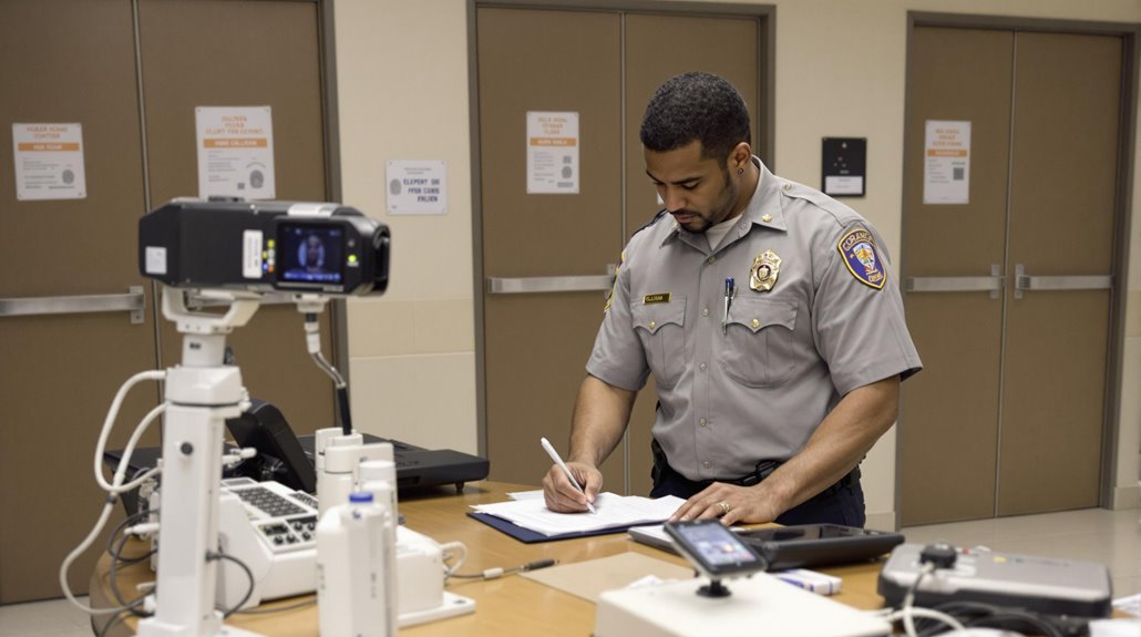 inmate processing assistance provided