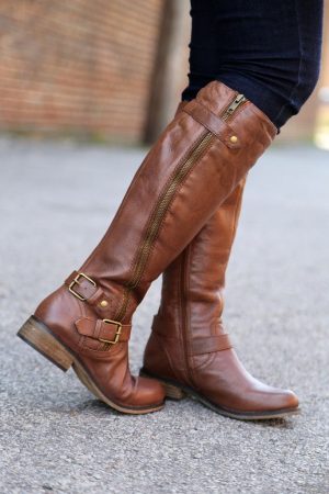 Best Black and Brown Leather Riding Boots for Women