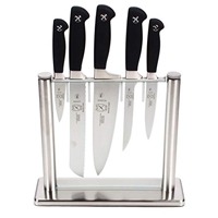 Mercer Culinary Genesis 6-Piece Forged Knife Block Set