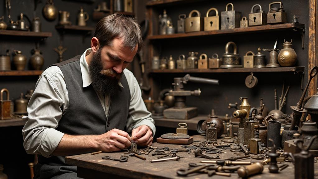 evolution of lock mechanisms