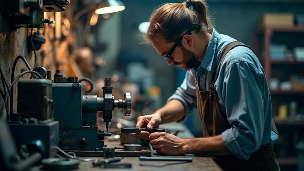 skilled metalworking machine operator