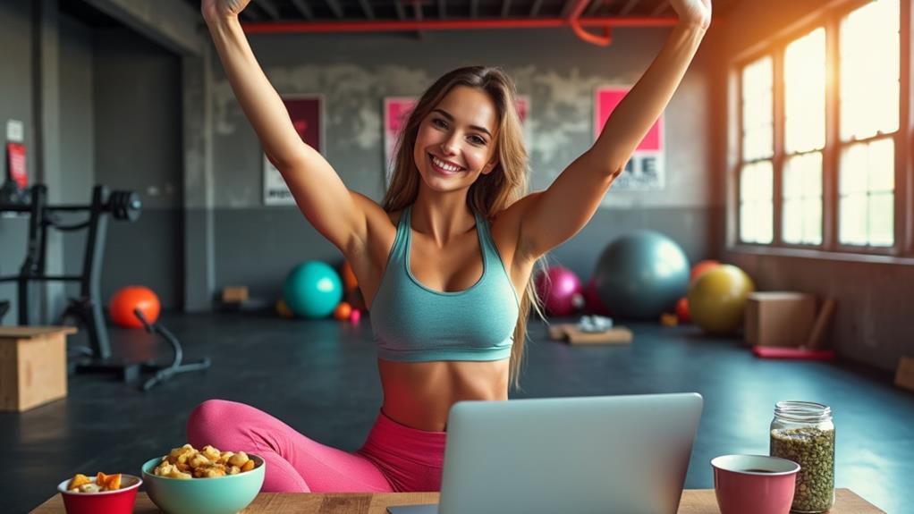 transforming into fitness influencer