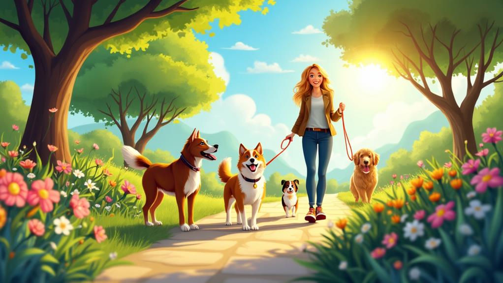 benefits of dog walking