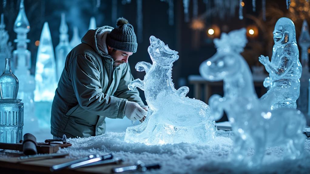 artistry in frozen creativity