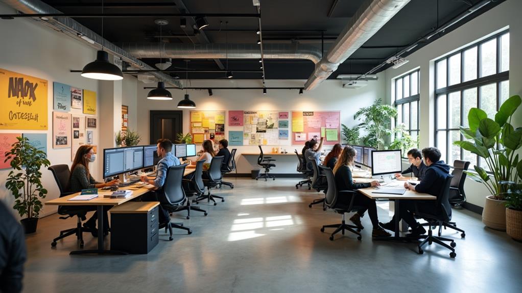 professional workplace atmosphere