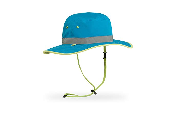 a blue Boonie hat for kids by Sunday Afternoons