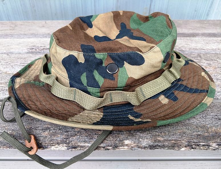 a military boonie hat