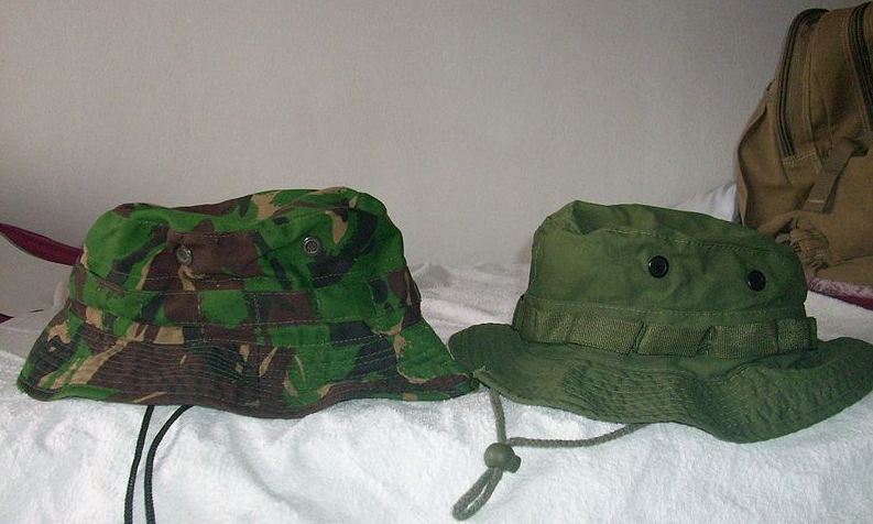 two boonie hats