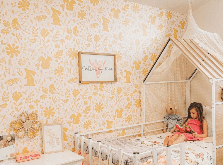 How To Create a Magical Playroom with Wallpaper